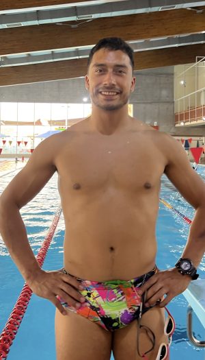 zunga natación hombre Marine