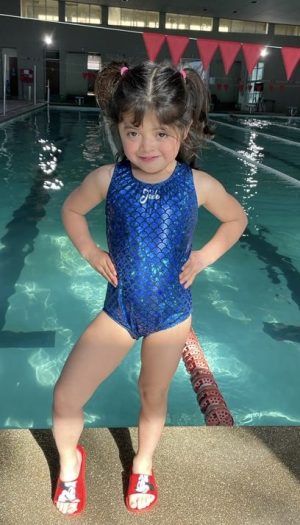 traje de baño deportivo natación niña