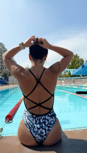 traje de baño deportivo natación Fanny