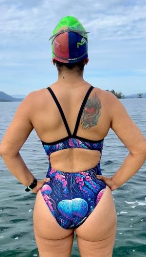 traje de baño deportivo natación Kristel