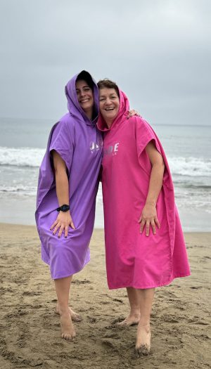 Poncho de microfibra