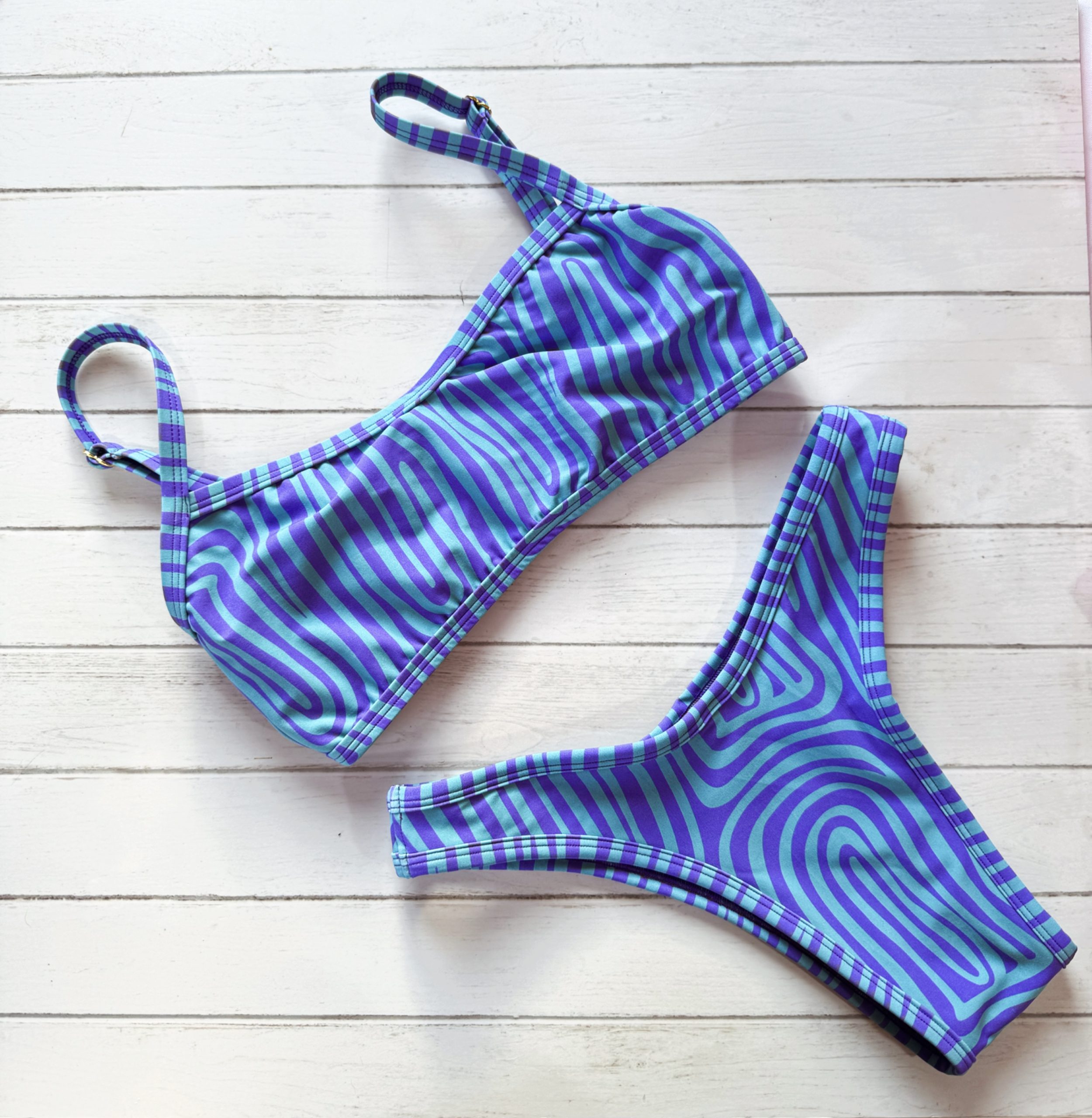 Conjunto Top semirecto + bottom garota
