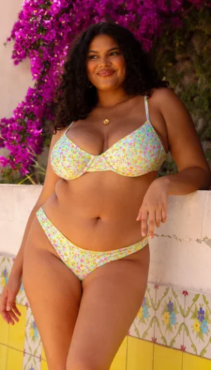 Conjunto Top Mulan tirante delgado + bottom Palm