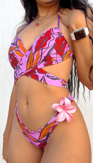 Conjunto Top Kim + bottom Palm