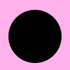 negro borde rosa bebe