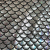 holo sirena plateado