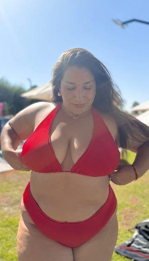 Conjunto Top Kim + bottom tiro medio