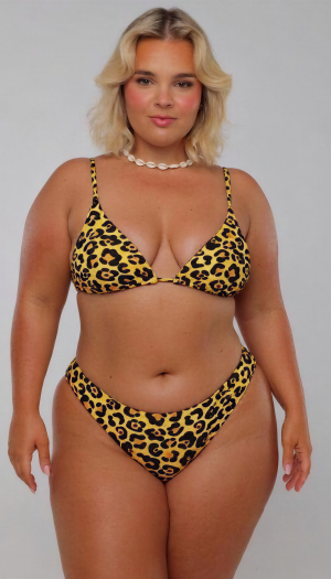 Conjunto Top luna + bottoms Palm