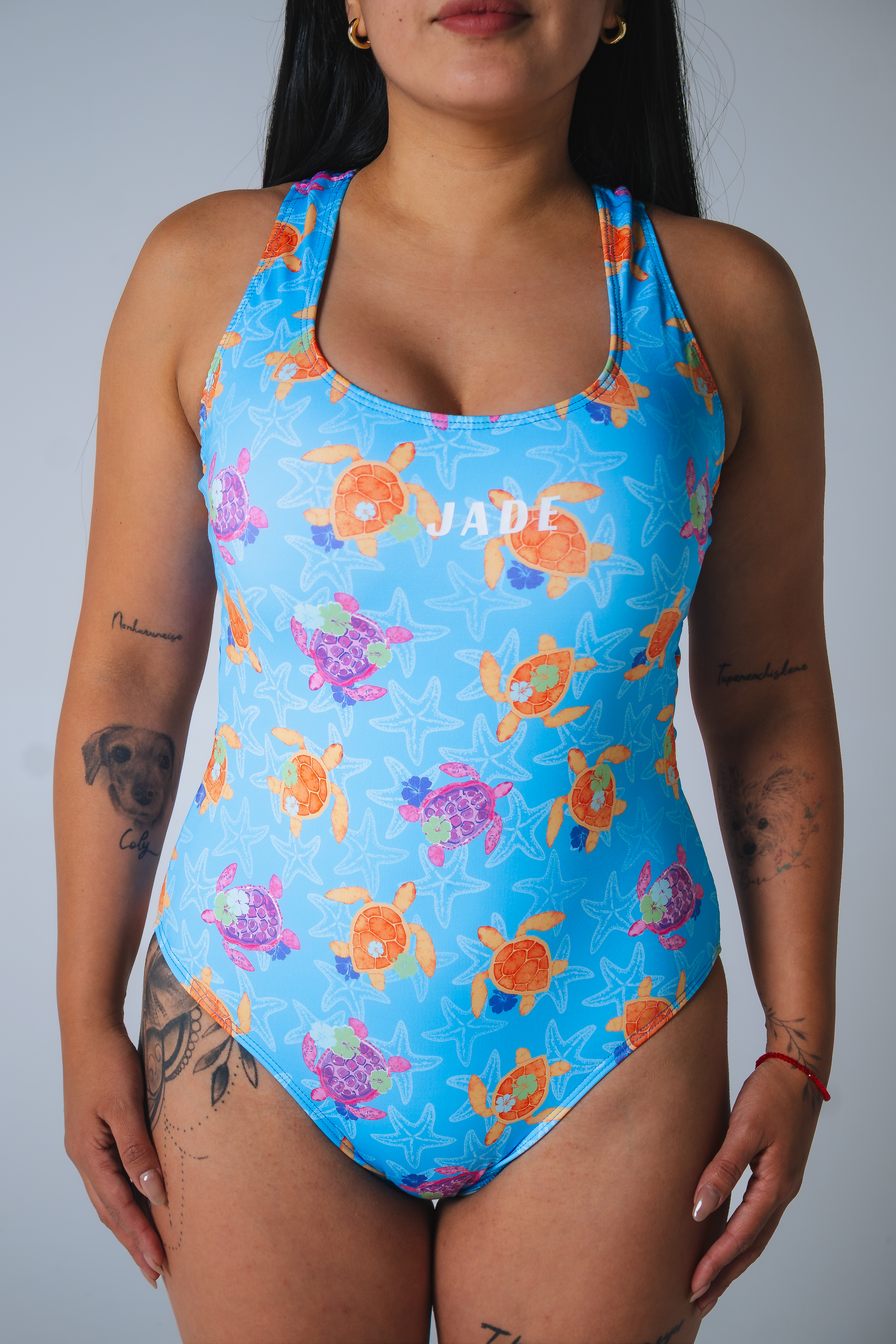 traje de baño natacion básico Marine - Imagen 2