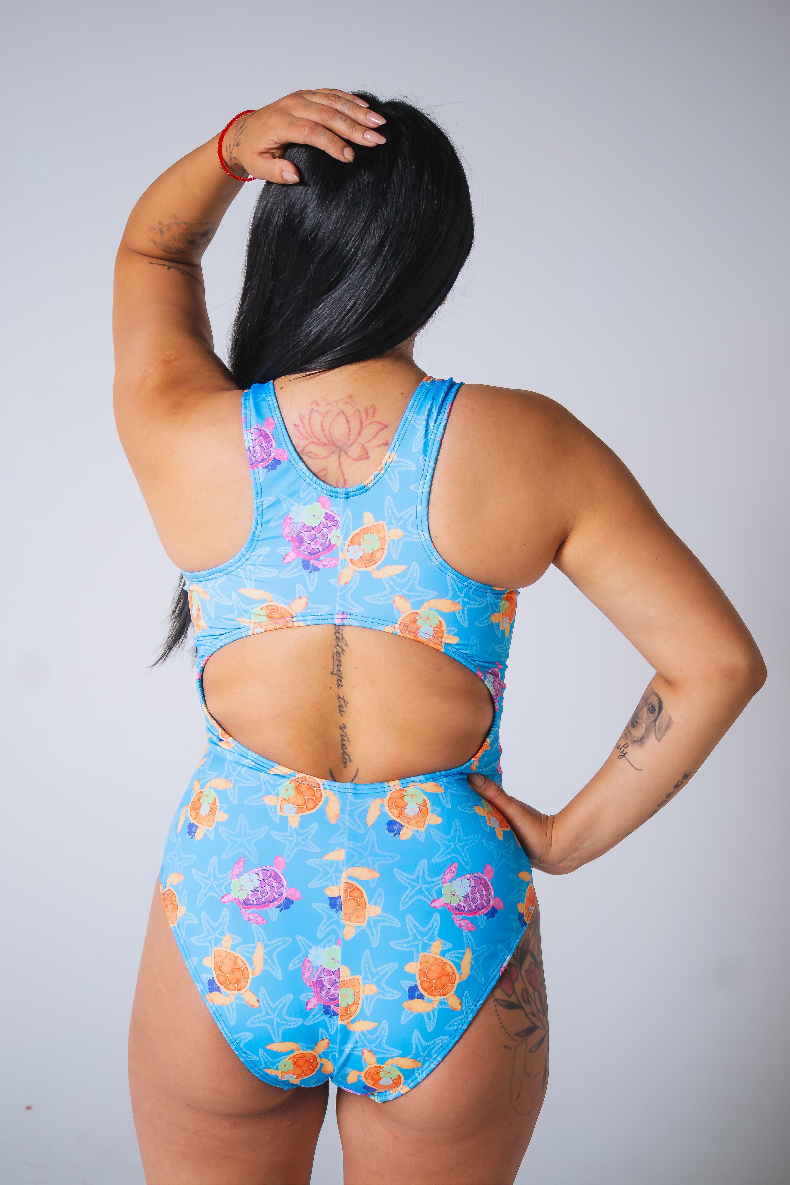 traje de baño natacion básico Marine - Imagen 3