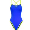 azul rey tirantes verde fluor