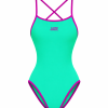 turquesa tirantes fucsia
