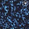 estampado manchas negro azul