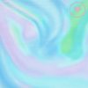 estampado brillante aurora pastel celeste
