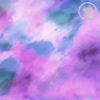 estampado brillante tie dye fucsia